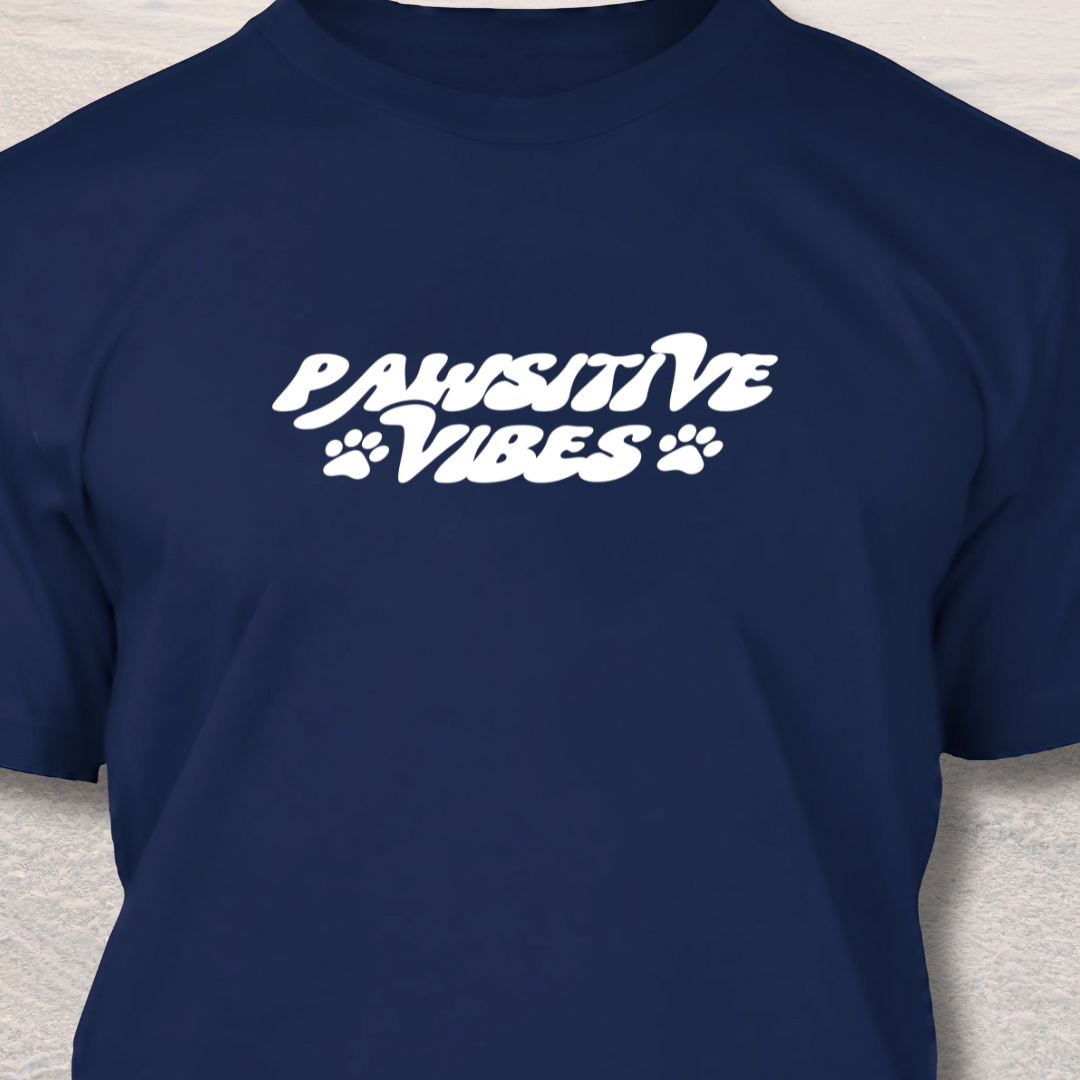 Pawsitive Vibes - Dog Lover T-Shirt