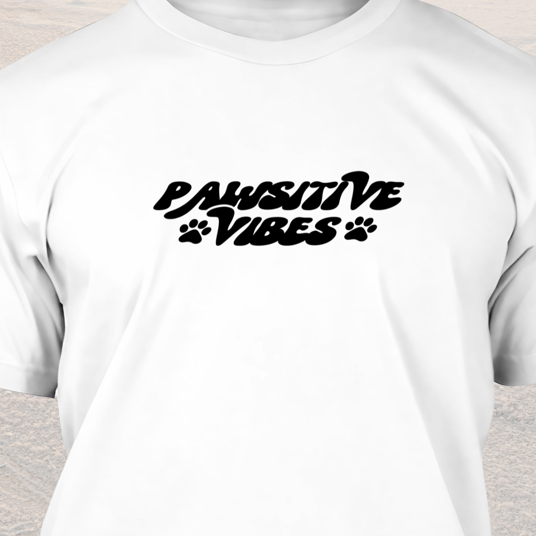 Pawsitive Vibes - Dog Lover T-Shirt