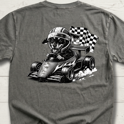 Racer Sadie – Checkered Flag Chaos T-Shirt