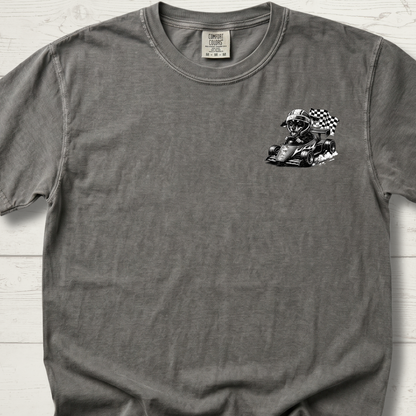 Racer Sadie – Checkered Flag Chaos T-Shirt