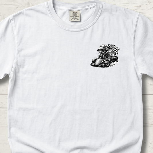Racer Sadie – Checkered Flag Chaos T-Shirt