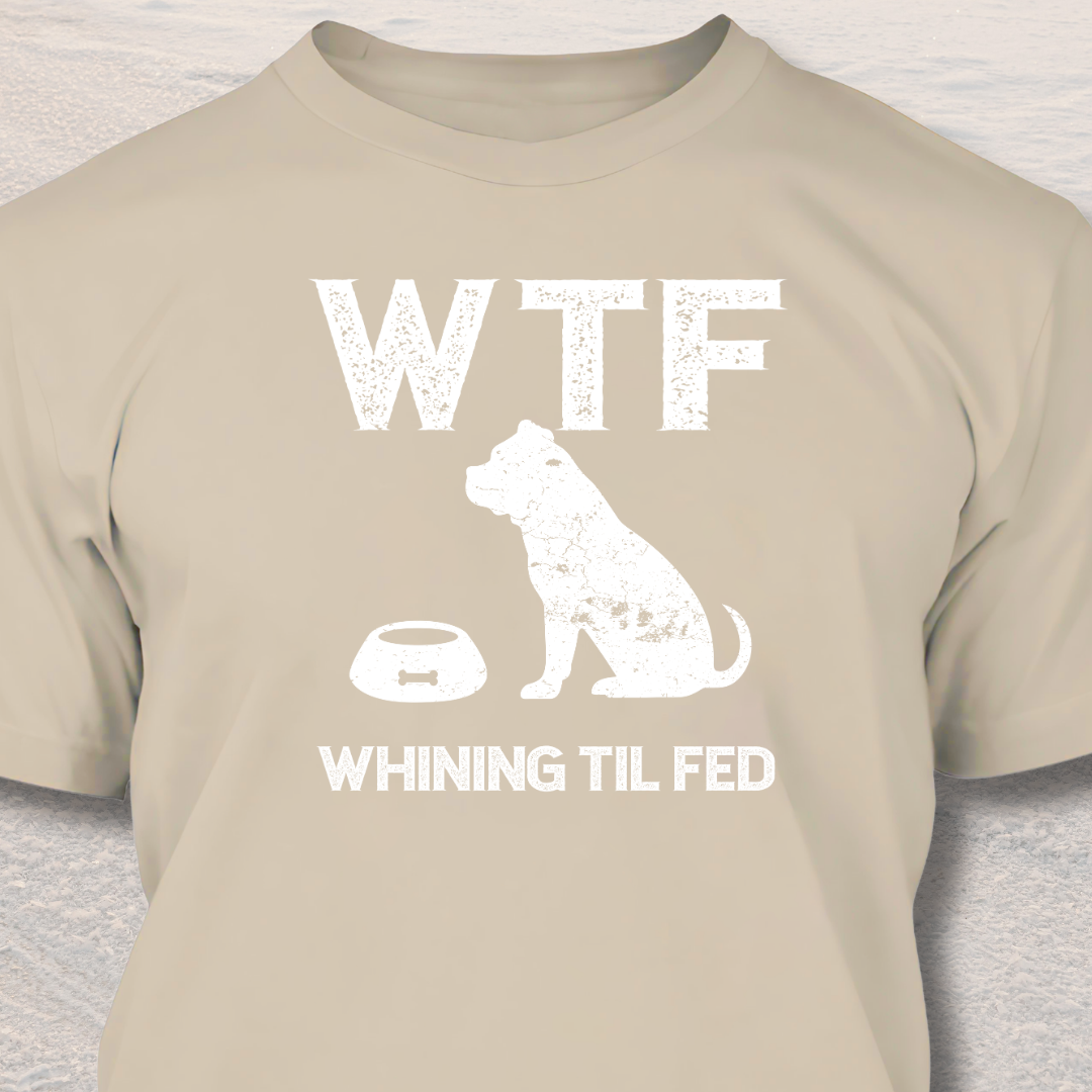 WTF - Funny Dog Lover T-Shirt