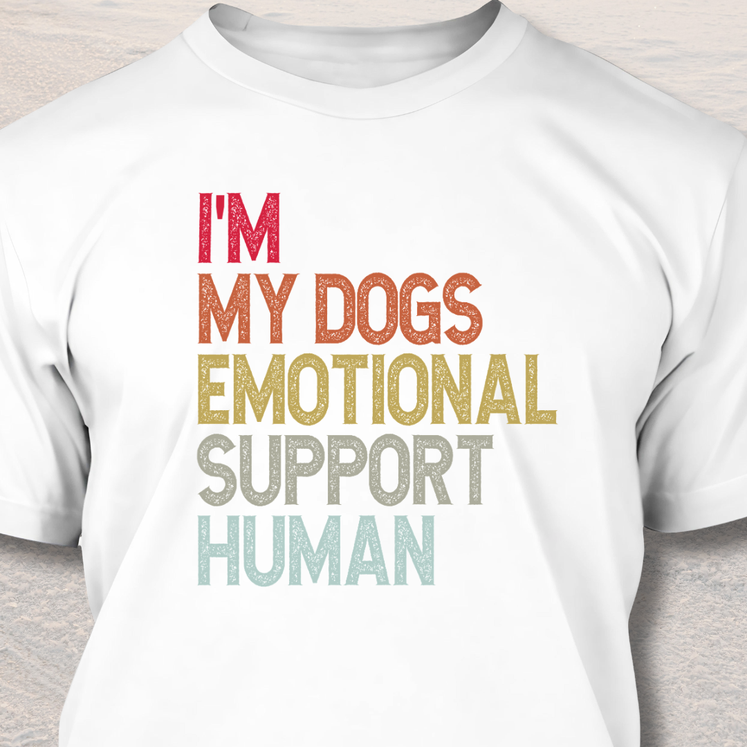 Support Human - Funny Dog Lover T-Shirt